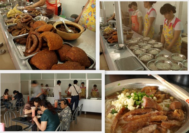 纵横广西五百公里山水大地100张图片   游记    大新县的早餐店,和硕